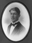 Fritz Hallberg, elev vid Örebro Tekniska Elementarskola, 1921-06-07