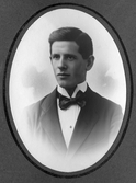 Konrad Mattsson, elev vid Örebro Tekniska Elementarskola, 1921-06-07