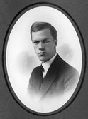 Gillis Olsson, elev vid Örebro Tekniska Elementarskola, 1921-06-07