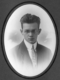 R. Tegman, elev vid Örebro Tekniska Elementarskola, 1921-06-07