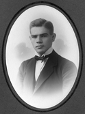 Gunnar Nilsson, elev vid Örebro Tekniska Elementarskola, 1921-06-07