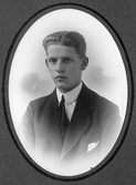 Karl Erik Bergström, elev vid Örebro Tekniska Elementarskola, 1921-06-07, 