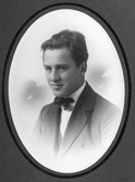 Elof Eriksson, elev vid Örebro Tekniska Elementarskola, 1921-06-07