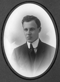 Hans Hjelm, elev vid Örebro Tekniska Elementarskola, 1921-06-07