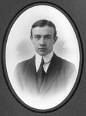 Paul Y Johansson, elev vid Örebro Tekniska Elementarskola, 1921-06-07