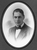 Teodor Ryberg, elev vid Örebro Tekniska Elementarskola, 1921-06-07