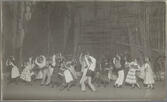 Scenbild från Svenska Balettens uppsättning 