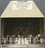 Scenbild från Svenska Balettens uppsättning 