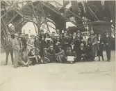 Svenska Balettens ensemble samt upphovspersonerna bakom uppsättningen 