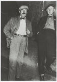 Fernand Léger och Rolf de Maré på bal-musette.