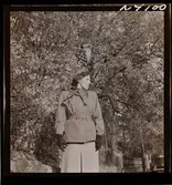 1708 N Mölnlycke väverier, mode; Stadshusträdgården, Stockholm; Mode för Mölnlycke