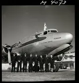 1678 Scandinavian Airlines System Bromma Flygvärdinnor m.m.