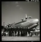 1678 Scandinavian Airlines System Bromma Flygvärdinnor m.m.