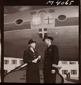 1678 Scandinavian Airlines System Bromma Flygvärdinnor m.m.