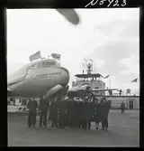 1678 S.A.S Gander Airport, New York; New York, Stockholm; Flygbilder