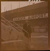 1678 S.A.S Gander Airport, New York; New York, Stockholm; Flygbilder