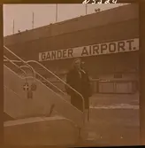 1678 S.A.S Gander Airport, New York; New York, Stockholm; Flygbilder