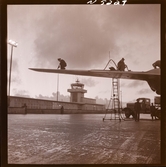 1678 S.A.S Gander Airport, New York; New York, Stockholm; Flygbilder