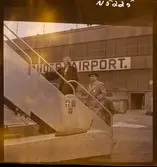 1678 S.A.S Gander Airport, New York; New York, Stockholm; Flygbilder