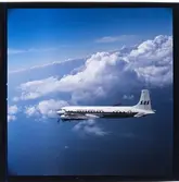 1678/H SAS DC 7 i luften färg