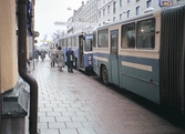 Busstrafik på Drottninggatan, 1990