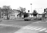 Korsningen Storgatan - Östra Nobelgatan, 1970-tal
