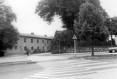 Övergångställe på Drottnggatan vid Kristinaskolan, 1978