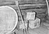 Redskap på Hardemo hembygdsgård, 1976