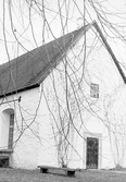 Dörr på gaveln på Hidinge gamla kyrka, 1970-tal