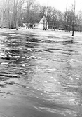 Översvämning vid Järle i Ervalla, 1977