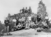 Utflykt på bäverexkursion i Mullhyttan i Kvistbro, 1948