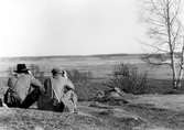 Fågelskådning vid Tysslingen, 1949