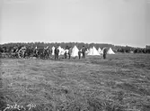 Fältövning år 1900