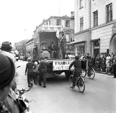 Rainier III och Grace Kelly, Tekniska Gymnasiets Kortege 1956