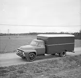 Lastbil tillhörande Valbo Motorverkstad AB