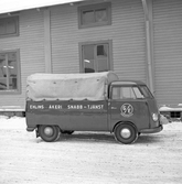 En lastbil från Gustaf Ehlins Åkeri (GE)
