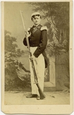 Porträtt på Hans Forsell Stadsråd född 14 januari år 1843 i Gävle död 2 augusti 1901 i Schweiz.