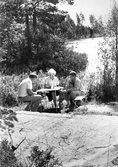 Grupp vid Långsjön, 1988