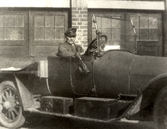 Chaufför Oskar Damberg, ca 1920