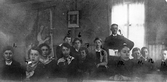 Skolklass i Hovsta kyrkskola, 1918