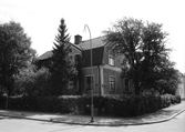 Villa i hörnet Svanåallén - Ånstagatan i Örnsro, 1967