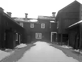 Gårdsinteriör på Gamla söder, 1920-tal