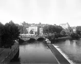 Vy mot Storbron och Teatern, ca 1930