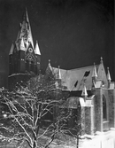 Nikolaikyrkan från sydost, ca 1930