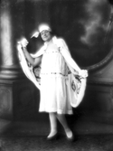 Skådespelerska på Örebro gamla teatern, 1920-tal