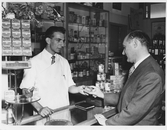 Sunray Pharmacy, Illovo Johannesburg 23 oktober 1956.