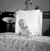Familjen Ingvar Hedberg, porträttbild av bebis