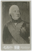 Porträtt på Adolf Ludvig v Frisesendorff, Friherre. Överste för Jönköpings regemente 1790, generallöjtnantår 1809