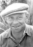 Porträtt av banarbetare Knut Lood, 1950-tal