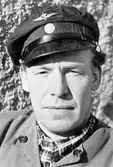 Foto på banarbetare Forsén, 1950-tal